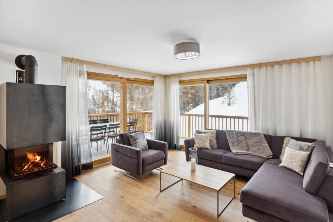 Chalet Les Rahas By Mrs Miggins Grimentz Eksteriør bilde